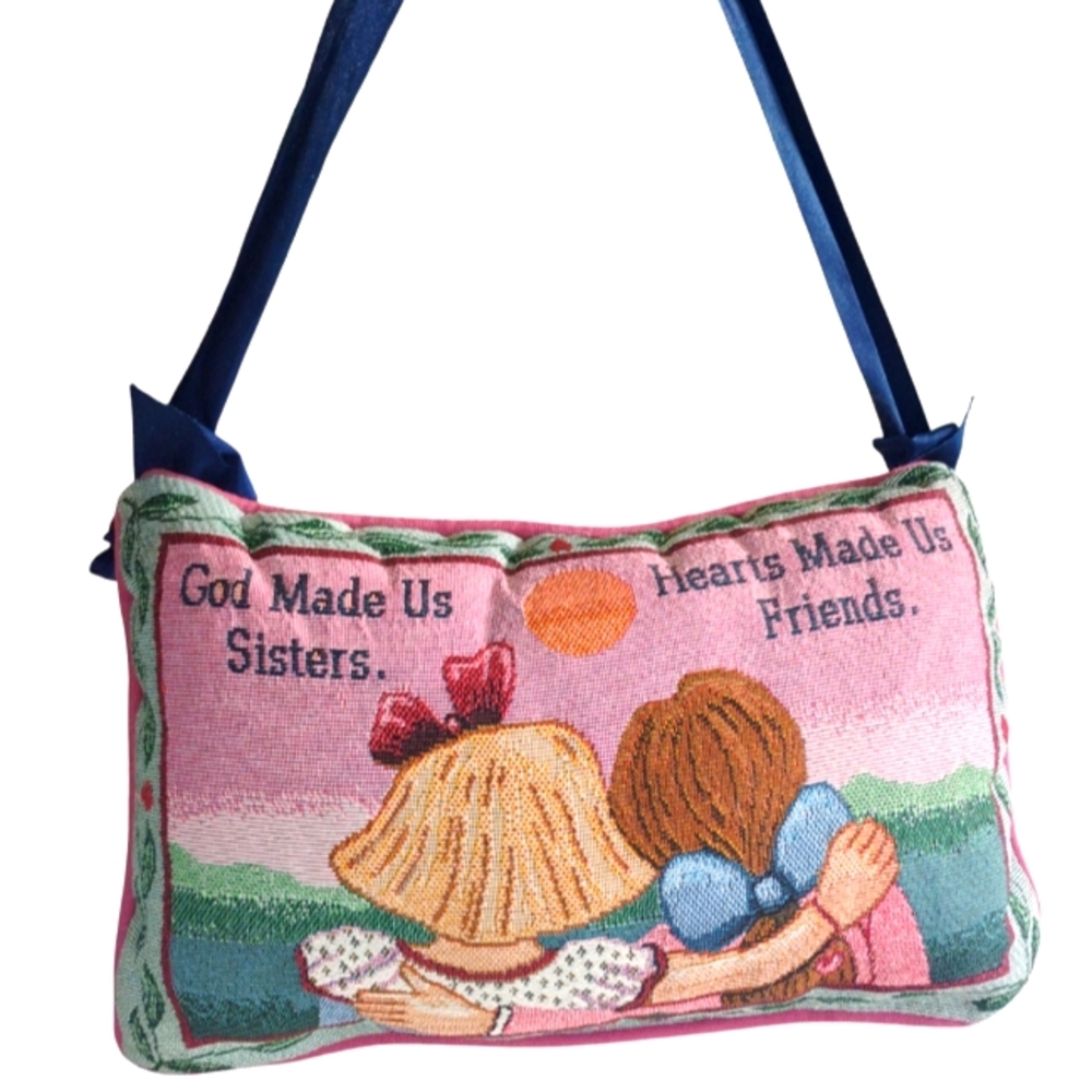 Sisters decorative pillow